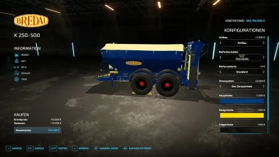 Bredal K250-500 v1.0.0.0