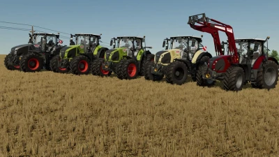 Claas Tractors Package v1.0.0.0