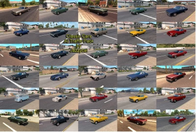 Classic Cars AI Traffic Pack by Jazzycat v6.5