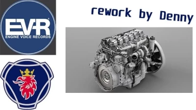 EVR SCANIA DC12 Engine Sound Rework by Denny 1.43