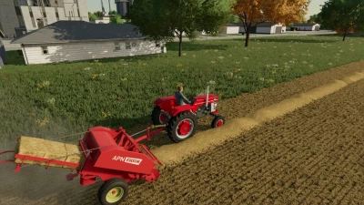 Fahr Apn Baler And Autoload Bale Trailer v1.0.0.0