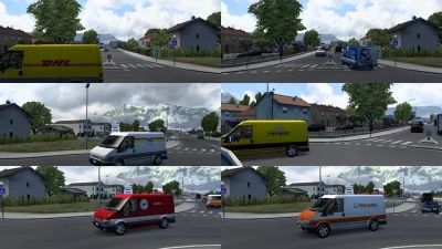 Ford Transit Traffic by Player Thurein v2