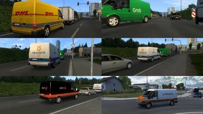 Ford Transit Traffic by Player Thurein v2