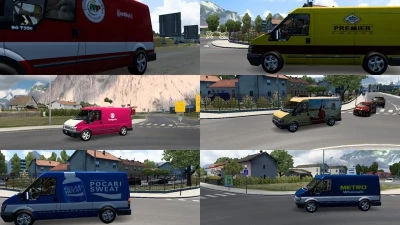 Ford Transit Traffic by Player Thurein v2