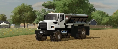 Freightliner 108SD with New Leader L4330G4 Lime / Fertilizer Spreader v1.0.0.0