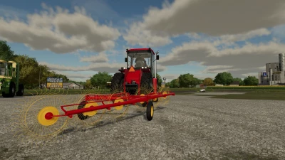 fs22 1978 6 wheel hay rake v1.0