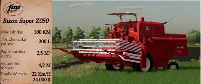 FS22 FMŻ Bizon Pack v1.0.0.0