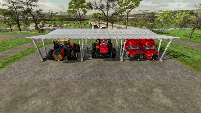 FS22 Large Glass Shed V1.0.0.0