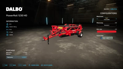 FS22 Powerroll1230 50m v1.0.0.0