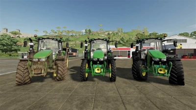 John Deere 6M Series Narrow wheel tracks v1.0.0.0