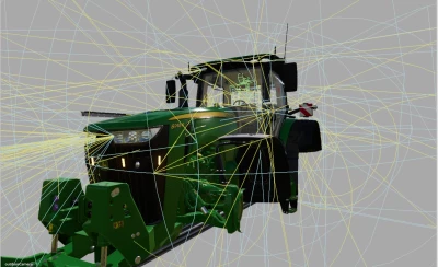 John Deere 8R with Flash v1.0.0.0