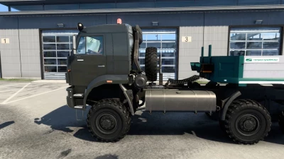 KAMAZ 65225 + low loader 1.43