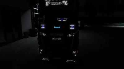 Led Plates for all Scania v1.1 1.43