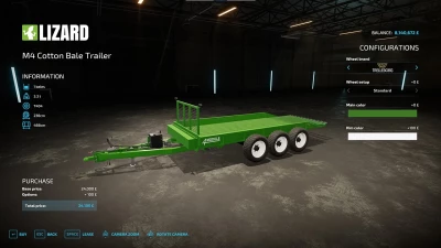 M4 Cotton Bale Trailer v1.0.0.0