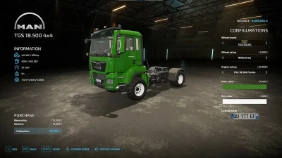 MAN TGX 18500X v1.0.0.0