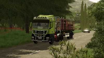 MAN TGX Forest Semi-Truck v1.0.0.1