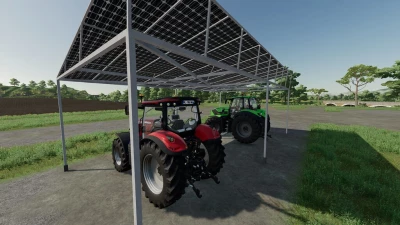 Metal Shed With Solar Panels v1.0.0.0