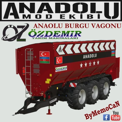 ÖZDEMİR Anadolu Burgu Vagonu v1.0.0.0