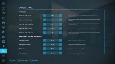 Repair And Paint Settings v1.0.0.0