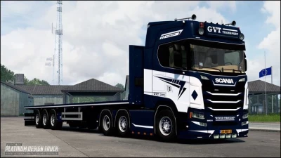 Scania 580S + Trailer GVT Transport  1.43