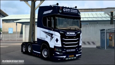 Scania 580S + Trailer GVT Transport  1.43