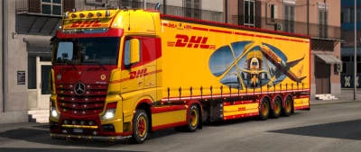 Skin DHL TNT Trucks & Trailers 1.43