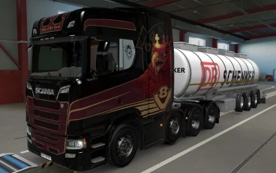 SKIN SCS FOOD TANK DB SCHENKER BY RODONITCHO MODS 1.43