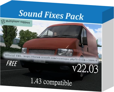 ATS Sound Fixes Pack v22.03