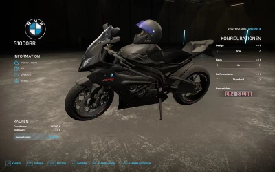 Sport bike BMW S1000RR v1.0.0.0