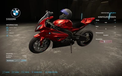 Sport bike BMW S1000RR v1.0.0.0