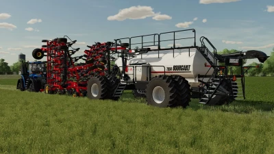 Bourgault 3320-76 Paralink Hoe Drill + 7950 Air Cart v1.0.0.0