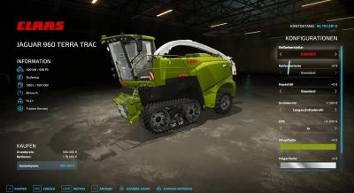 Claas Jaguar 960 TerraTrac v1.0.0.0