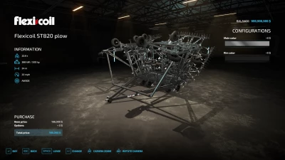FLEXICOIL ST820 CULTIVATOR AND PLOW Pack Update fix v1.0