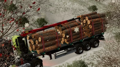 FS22 Fliegl Timber-Runner Z-Crane Pack v1.0.0.0