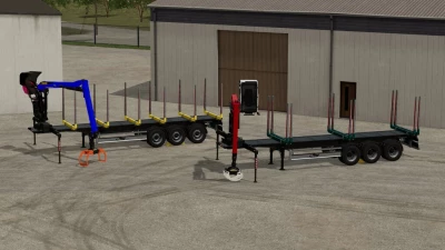 FS22 Fliegl Timber-Runner Z-Crane Pack v1.0.0.0