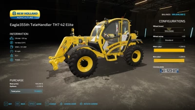 FS22 TeleHandler TH7 42 Elite v1.0.0.0