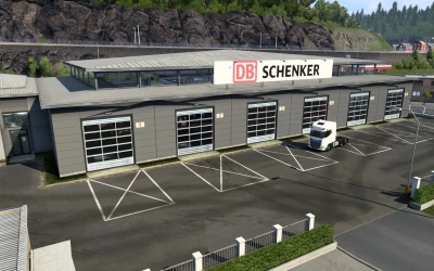 GARAGE DB SCHENKER BY RODONITCHO MODS 1.0 1.43