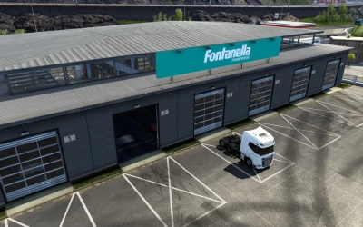 GARAGE FONTANELLA TRANSPORTES BY RODONITCHO MODS 1.0 1.43