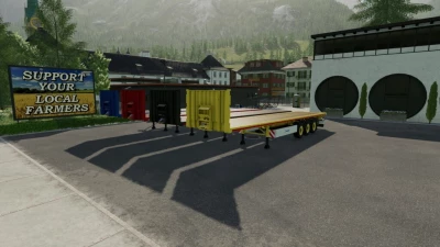 Krone Flatbed Semitrailer v1.0.0.0