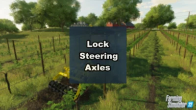 Lock steering axle v1.0.1.2