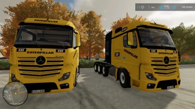 Mercedes-Benz Actros 4x4, 8x8 Caterpillar v1.0.0.0