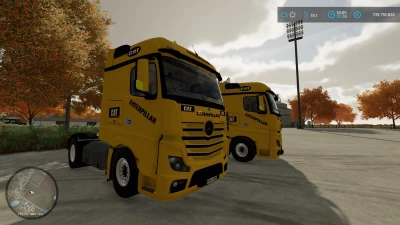 Mercedes-Benz Actros 4x4, 8x8 Caterpillar v1.0.0.0