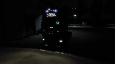 SCANIA S + R2009 CUSTOM LIGHTBOX + DAF XF EURO 6 V1.2 - 1.43