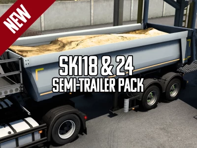 Schmitz SKI18 & 24 Tipper Trailer 1.43