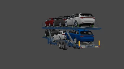 Semi-trailer-car carrier in the property v1.43