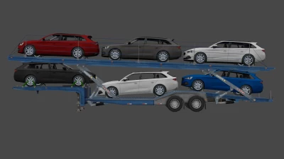 Semi-trailer-car carrier in the property v1.43