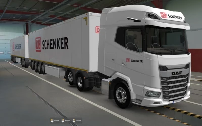 SKIN DAF 2021 DB SCHENKER BY RODONITCHO MODS 1.0 1.43