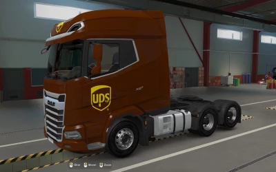 SKIN DAF 2021 UPS BY RODONITCHO MODS 1.0 1.43