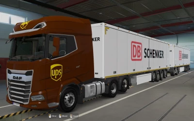 SKIN DAF 2021 UPS BY RODONITCHO MODS 1.0 1.43