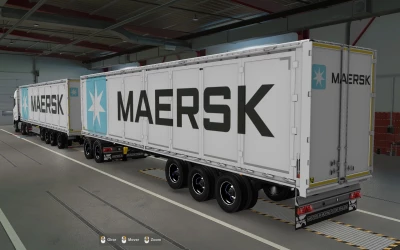 SKIN KRAKER WALKINGFLOOR MAERSK WHITE 1.43